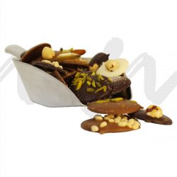 MINI MENDIANTS en chocolat maison maxime chocolaterie et gourmandise fabrication artisanale picardie normandie