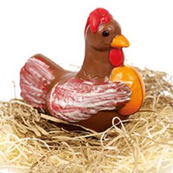 maman-poule-et-ses-fritures-animaux de la ferme maison-maxime-artisan-chocolatier-en-france-normandie-picardie